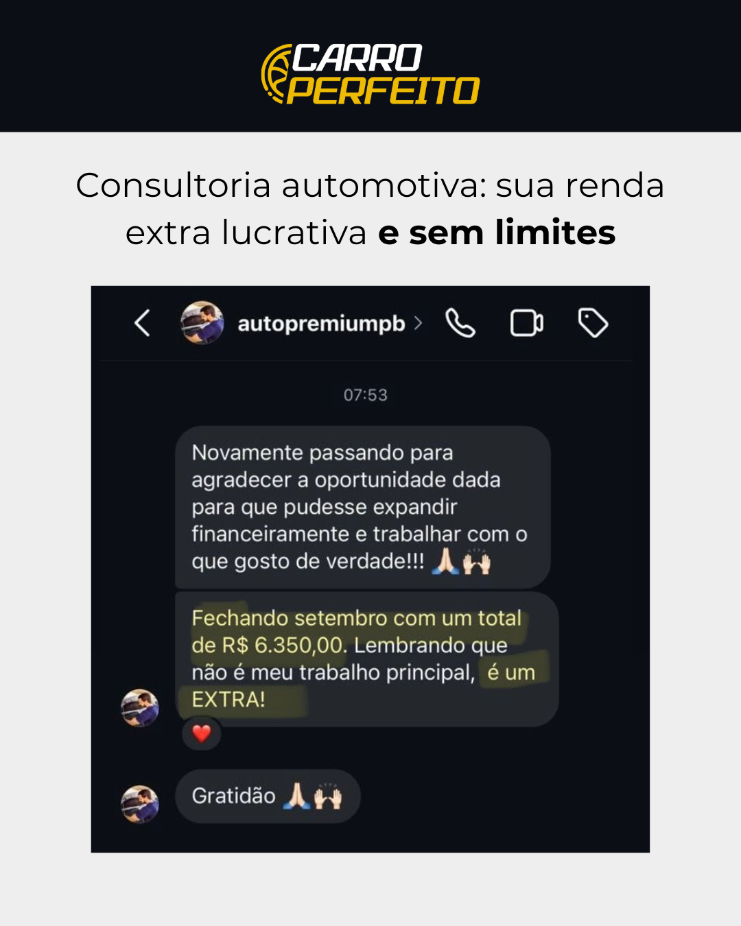 Nunca ganhou mais de 5K no CLT. (1)