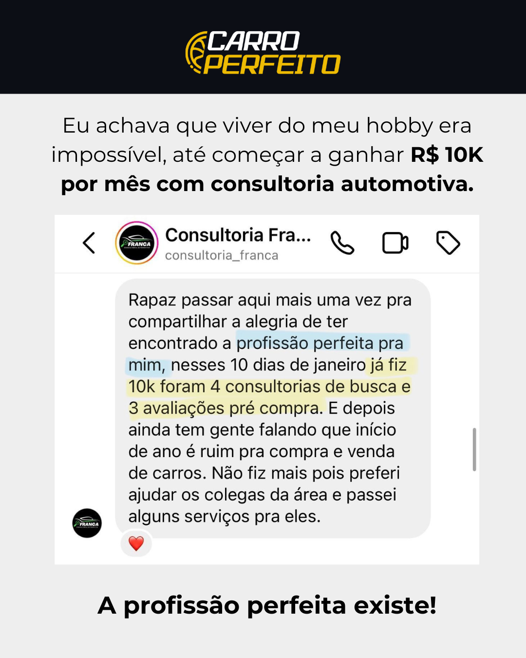 Nunca ganhou mais de 5K no CLT. (4)