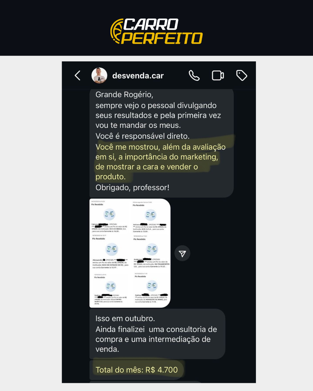 Nunca ganhou mais de 5K no CLT. (6)
